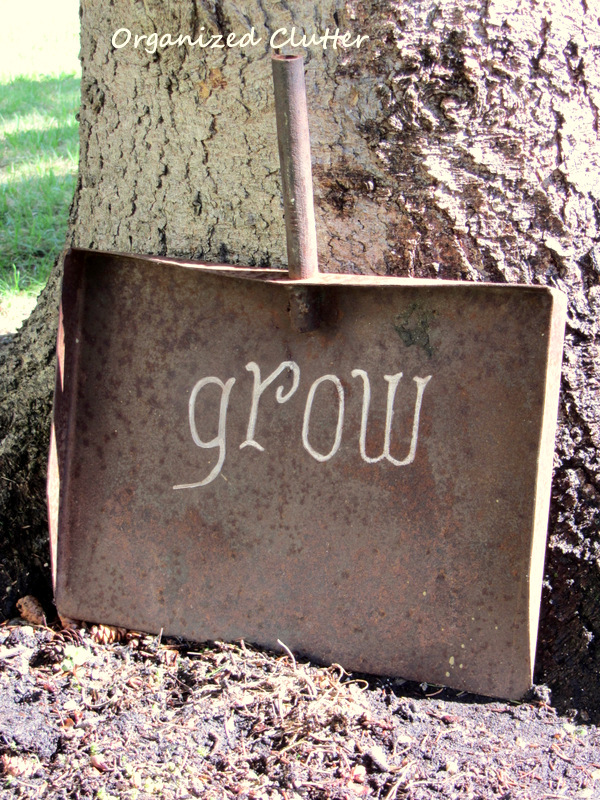 Grow shovel - part of this whimsical garden tour kellyelko.com