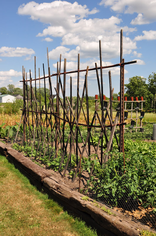 Make a climbing vine support trellis kellyelko.com