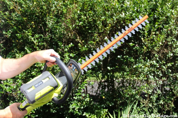 Ryobi hedge online trimmer price