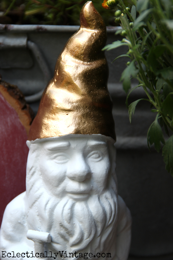 Make a gold gnome! kellyelko.com
