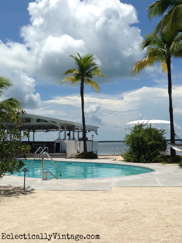 Casa Morada Pool - it's amazing and what a view - in Islamorada Florida Keys kellyelko.com