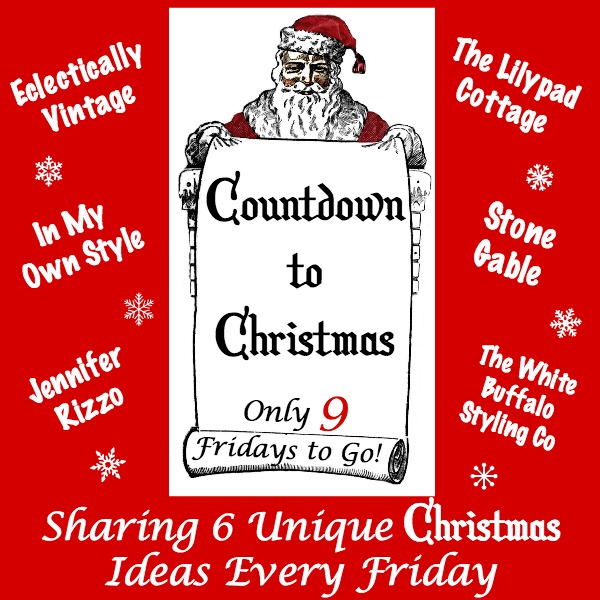 Countdown to Christmas - 9 Fridays and lots of creative ideas kellyelko.com