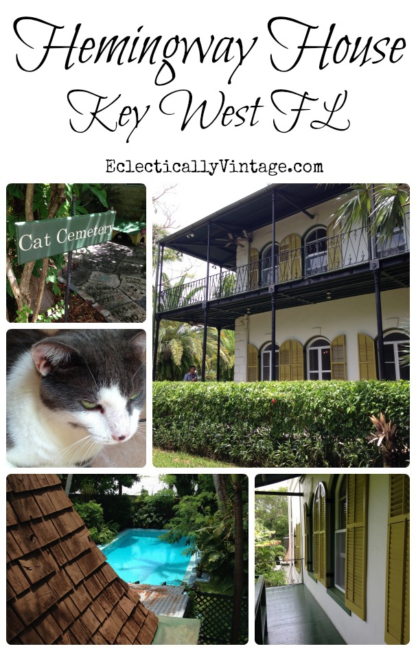 Hemingway House in Key West - what an amazing property! kellyelko.com