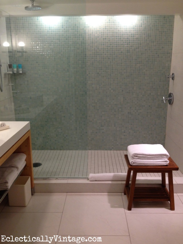 Hyatt Key West - the bathroom is amazing! kellyelko.com