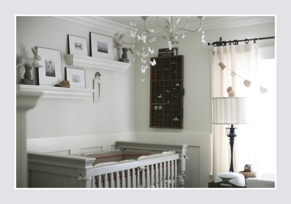 Baby boy nursery - love the vintage touches and neutral colors kellyelko.com