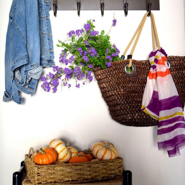 Small mudroom high on style kellyelko.com