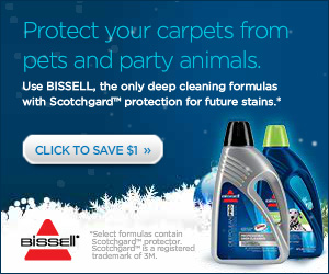 BISSELL Scotchgard cleaner coupon