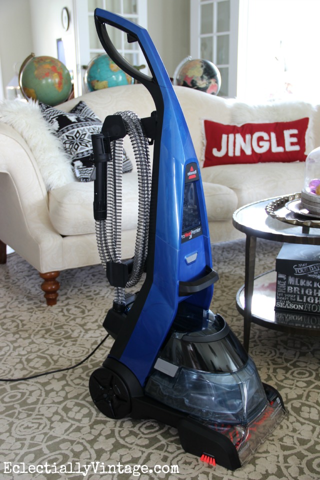BISSELL Upright Cleaner - this is amazing for cleaning pet stains and smells kellyelko.com