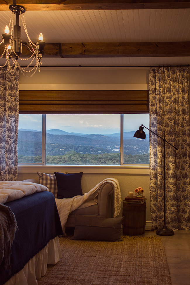 Not sure what is better - this stunning DIY bedroom reno or the view kellyelko.com