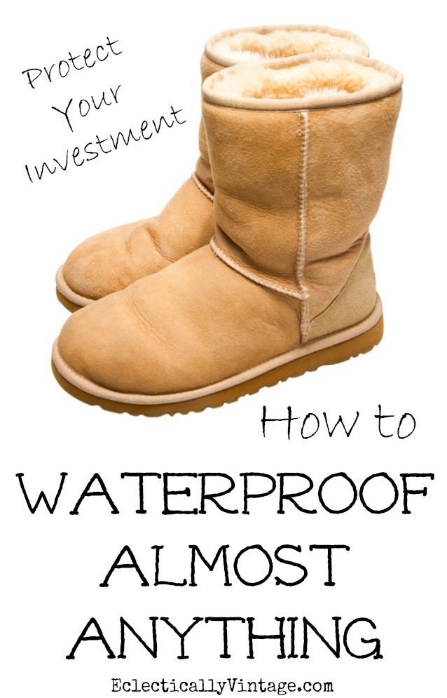 How to Waterproof Almost Anything kellyelko.com