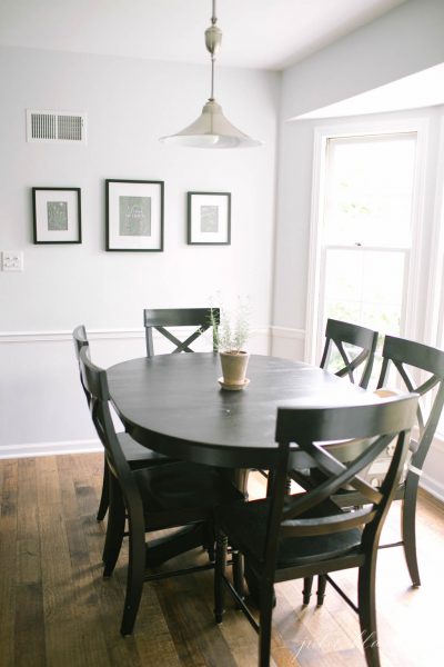 Breakfast nook - love the bay window kellyelko.com