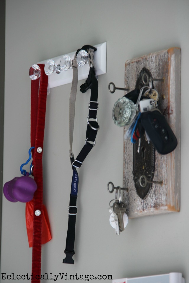 Love the key and leash storage kellyelko.com