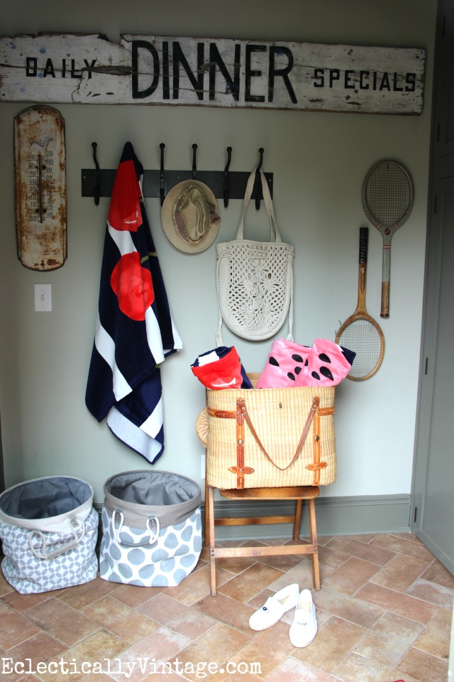 Love this mudroom storage kellyelko.com