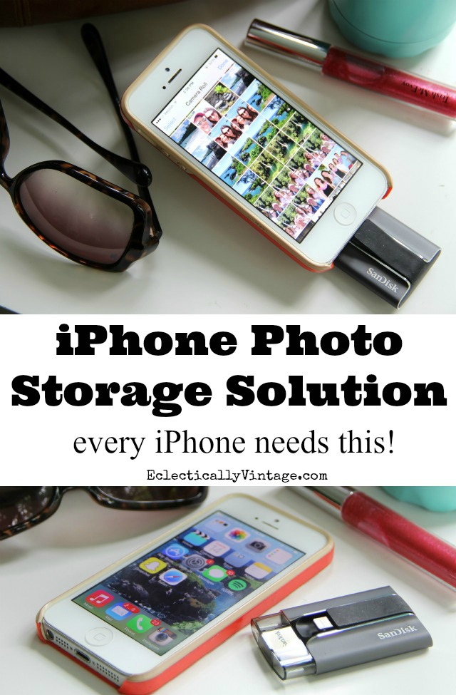 iPhone Photo Storage Solution iXpand review - every iPhone needs this! kellyelko.com