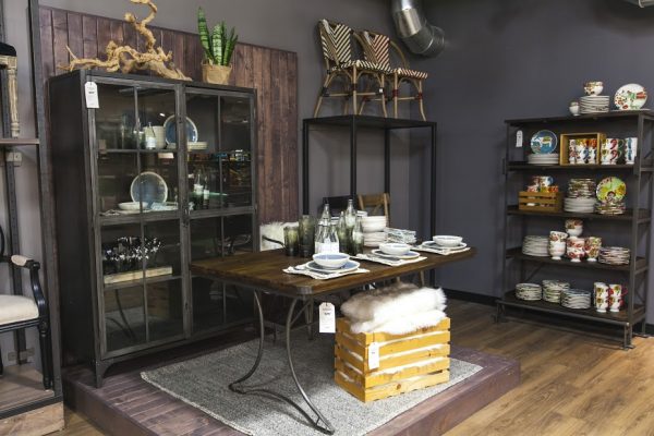 World Market Furniture - love the industrial pieces kellyelko.com