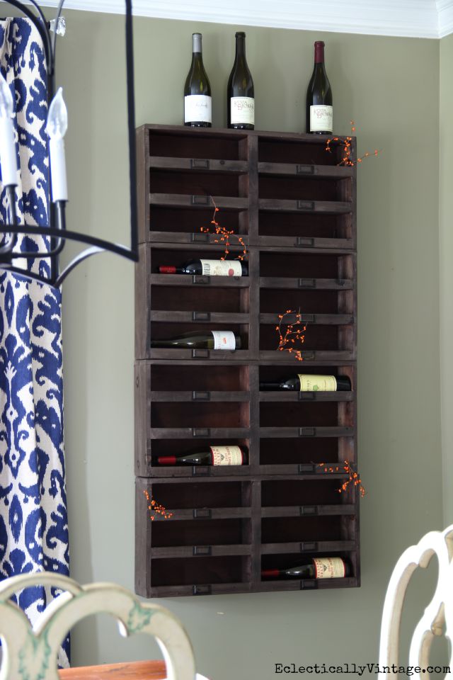 Love the wood wine cubbies kellyelko.com