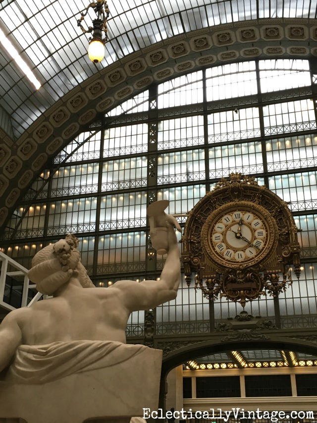 Musee d'Orsay - the most incredible museum in Paris! Love this itinerary for what to see and do (and what to skip) in Paris kellyelko.com