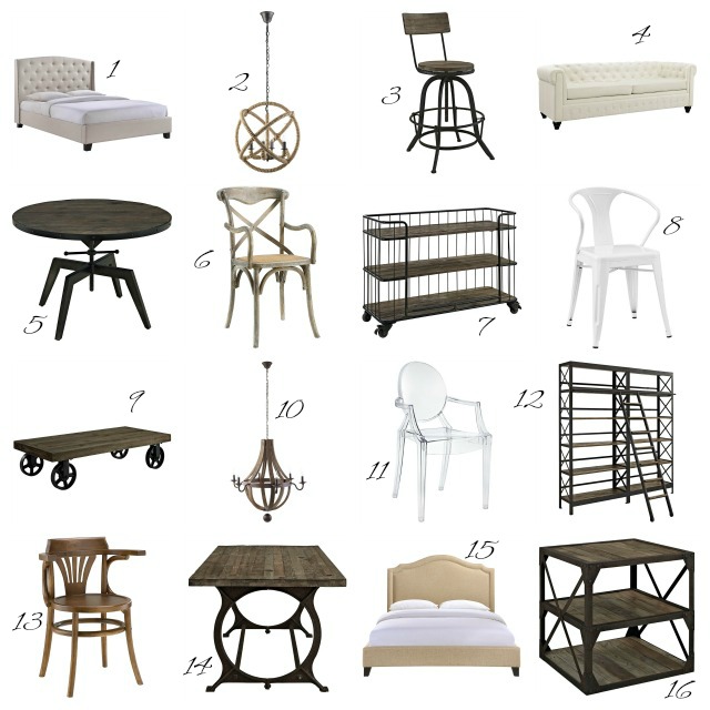 My favorite affordable furniture to get an eclectic look kellyelko.com