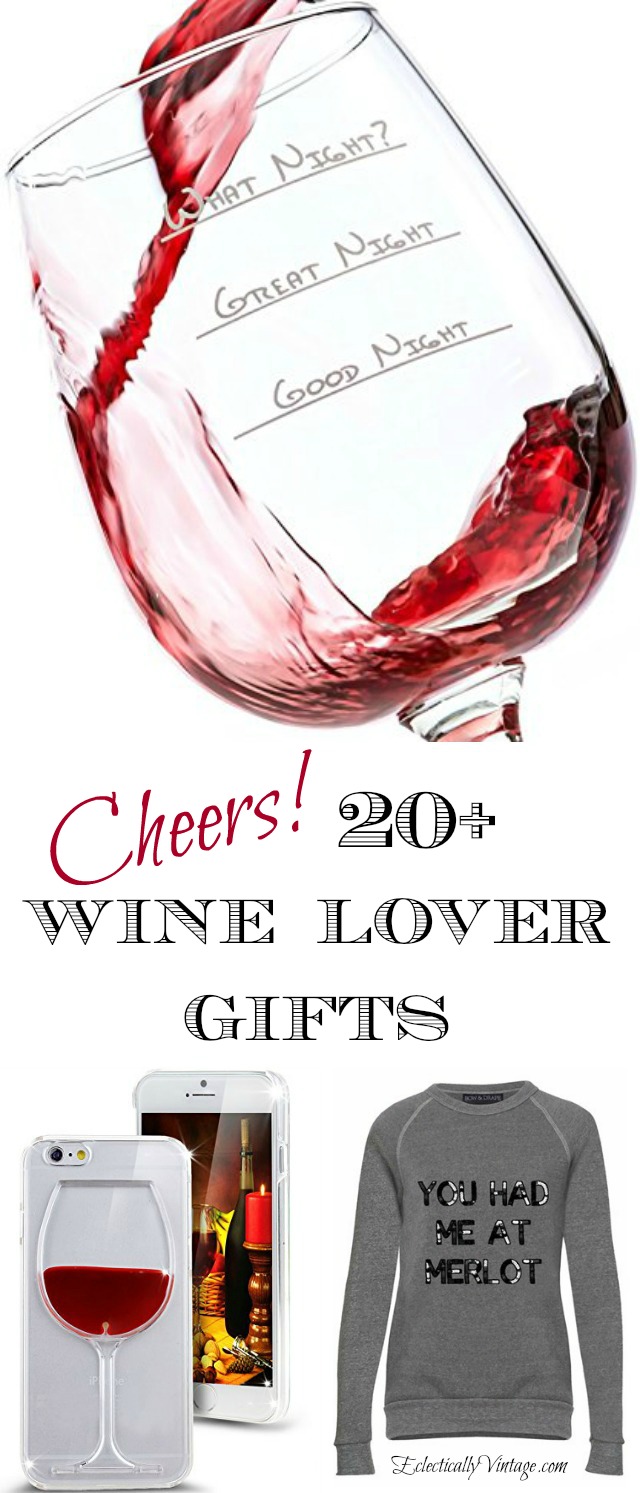 Cheers! Creative Wine Lover Gifts kellyelko.com