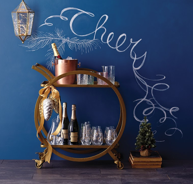 festive-bar-cart