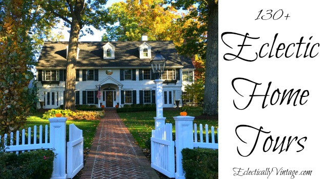 Eclectic Home Tours - from farmhouse to modern and everything in between! kellyelko.com