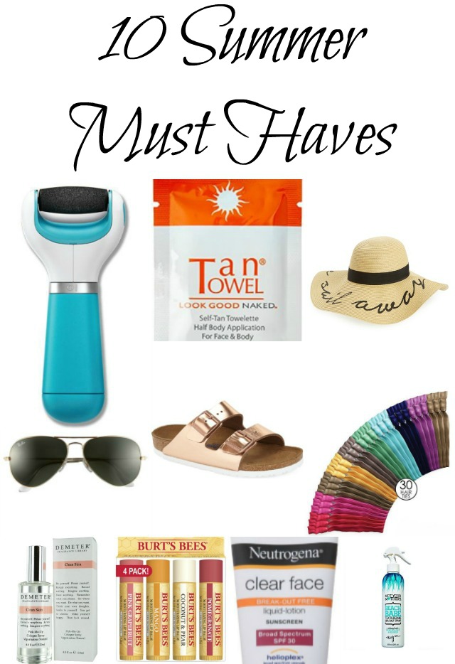 10 Summer Must Haves 2016 - love her picks! kellyelko.com