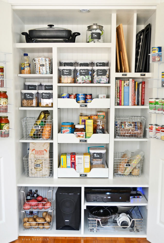 Pantry Organization Ideas - Nina Hendrick Home