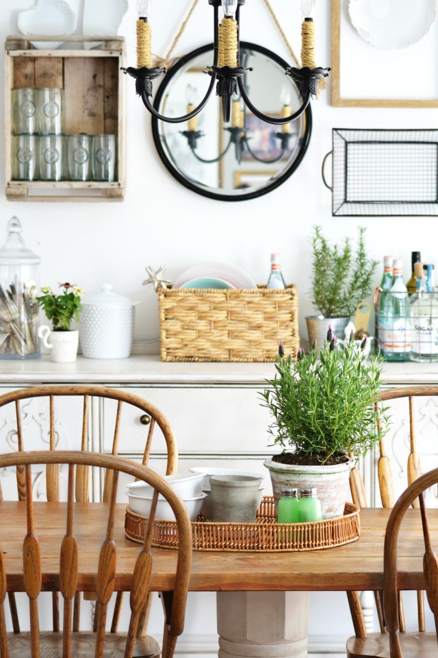 Eclectic Home Tour of My Fabuless Life - love her style done on a budget kellyelko.com