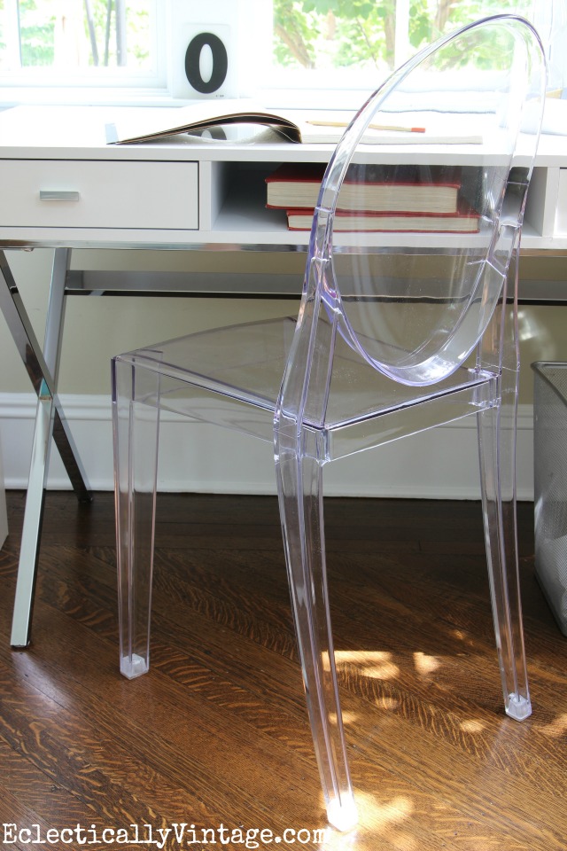 Love this affordable version of the classic ghost chair! kellyelko.com