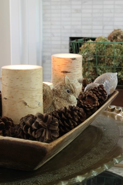 How to Create a Fall Dough Bowl Centerpiece