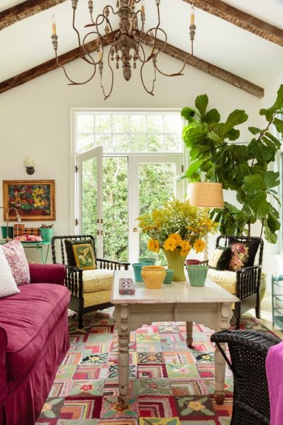 Eclectic Home Tour - Alison Kandler Beach Cottage - Kelly Elko