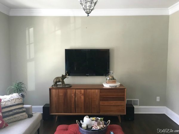 Camoflauging TV with a Gallery Wall - Kelly Elko