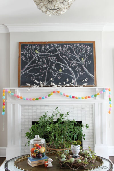 Free Spring Chalkboard Printable - Kelly Elko