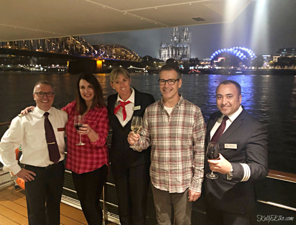 Viking River Cruise crew! See what it's really like to take a River Cruise kellyelko.com #rivercruise #vikingrivercruise #rhineriver #colognegermany #travel #travelblog #travelblogger