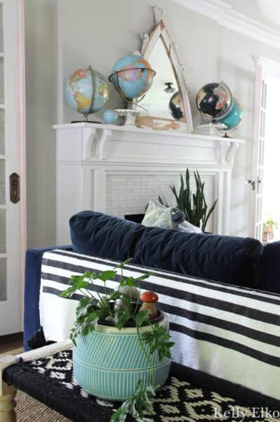 New Living Room Arrangement & Vintage Collections - Kelly Elko