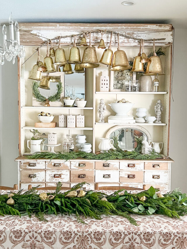 Brass Bells Christmas Decor Ideas - Kelly Elko